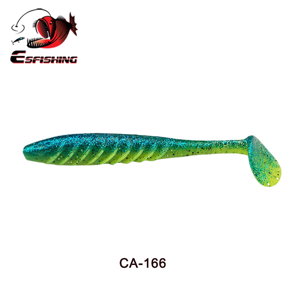 Soft fishing lure Ripple Shad 125mm for pike perch fishing 12PCS