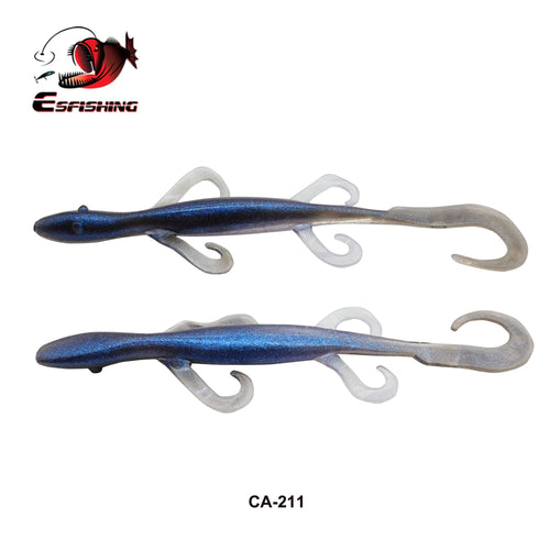 Lizard Lure 140mm 10pcs for fishing vivid swimming for zander pike