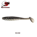 Soft fishing lure Ripple Shad 125mm for pike perch fishing 12PCS