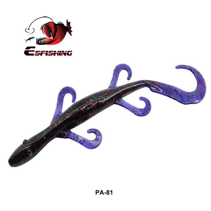 Lizard Lure 140mm 10pcs for fishing vivid swimming for zander pike